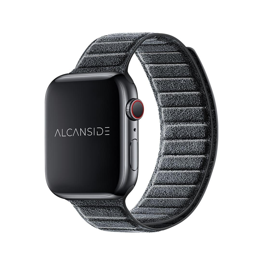 Alcantara Apple Watch Armband – Space Grau – 38/40/41 mm