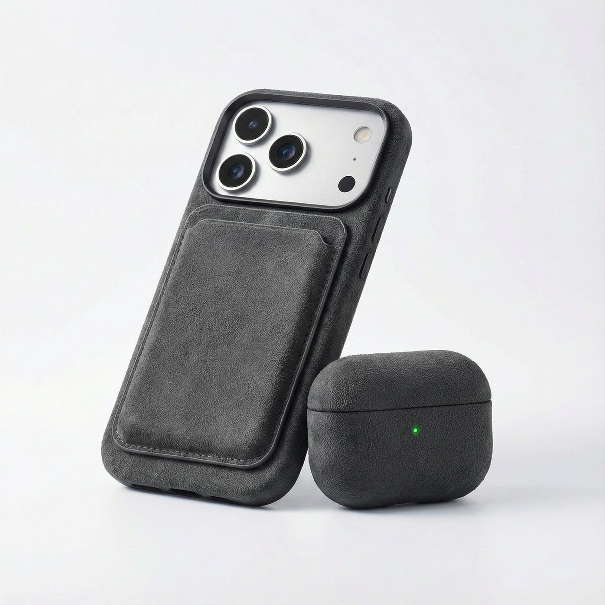 AirPods Pro Alcantara Case - Space Grey - Alcanside