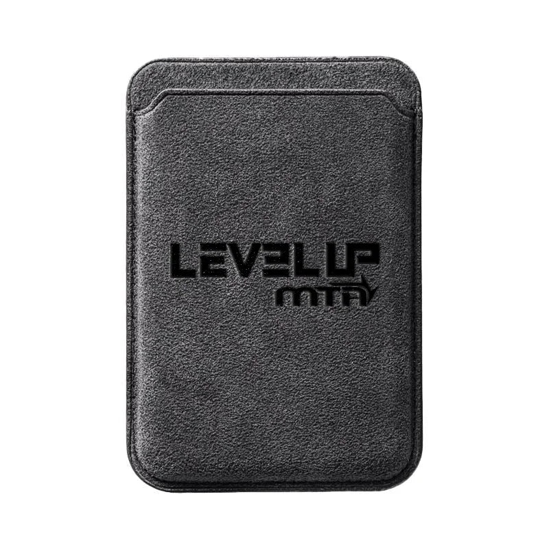 Alcantara MagSafe Wallet - LEVEL UP MTA - Space Grey