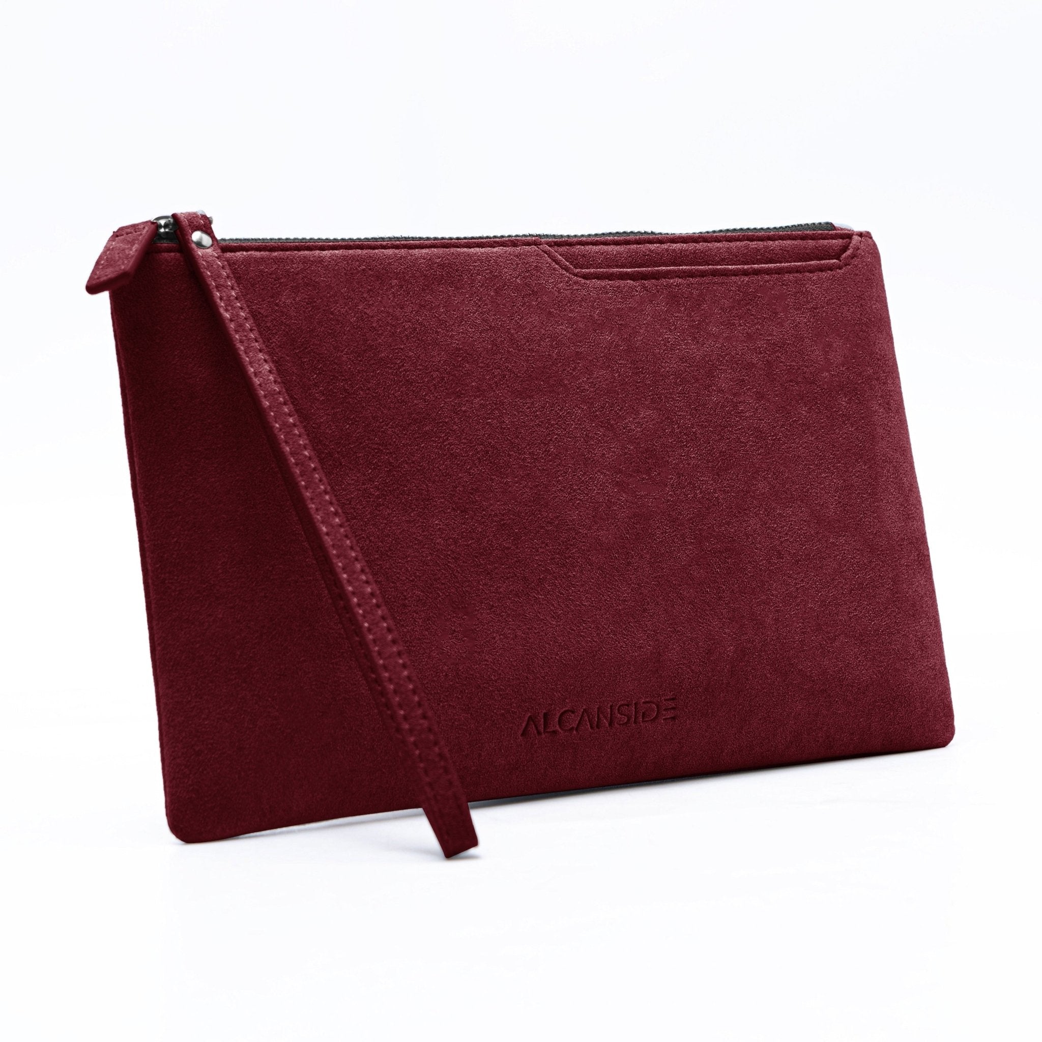 Alcantara Pouch - Wine Red - Alcanside