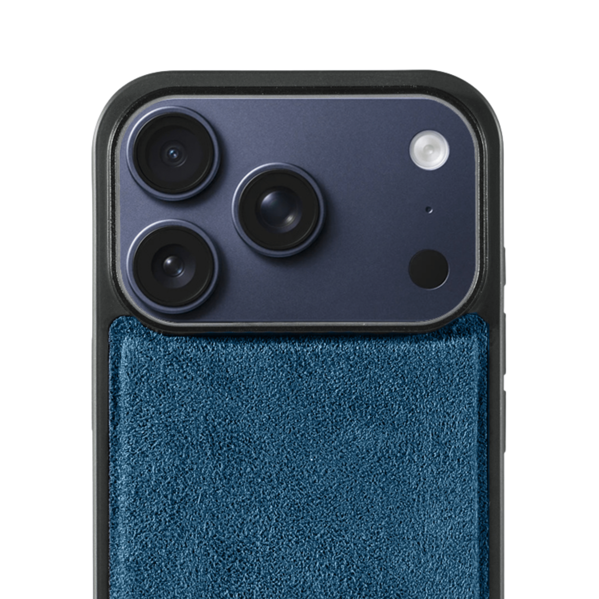 iPhone 17 Pro Max - Alcantara Back Cover - Ocean Blue - Alcanside