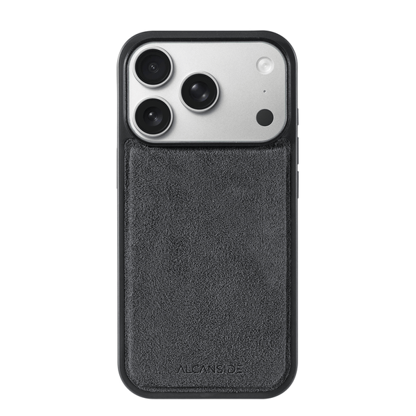 iPhone 17 Pro Max - Alcantara Back Cover - Space Grey