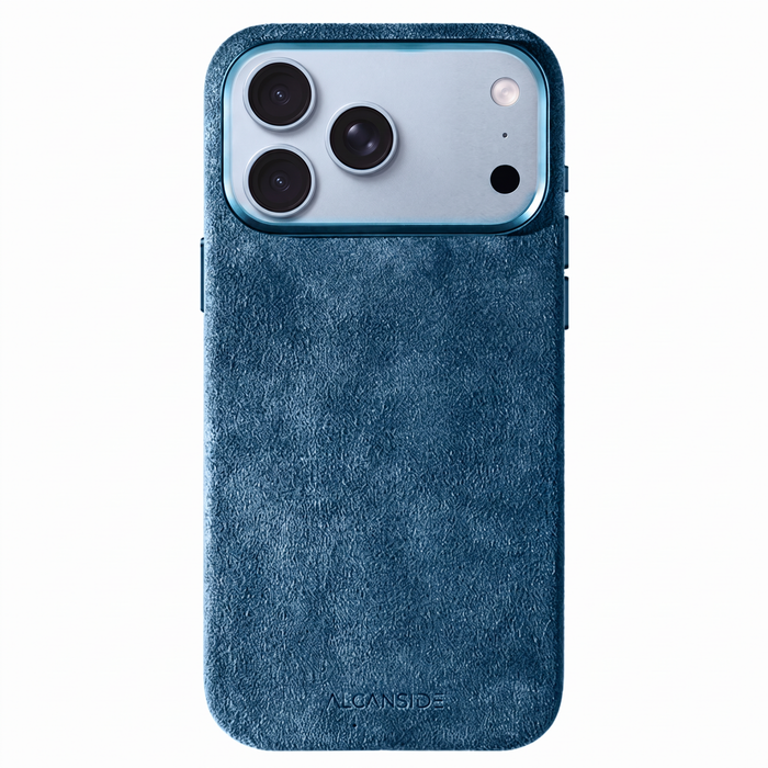 iPhone 18 Pro - Alcantara Case - Ocean Blue