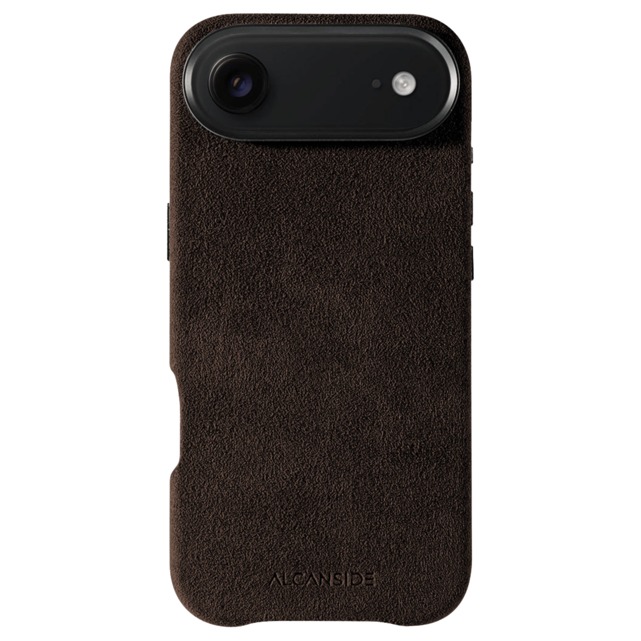 iPhone Alcantara Case - Chocolate Brown - Alcanside