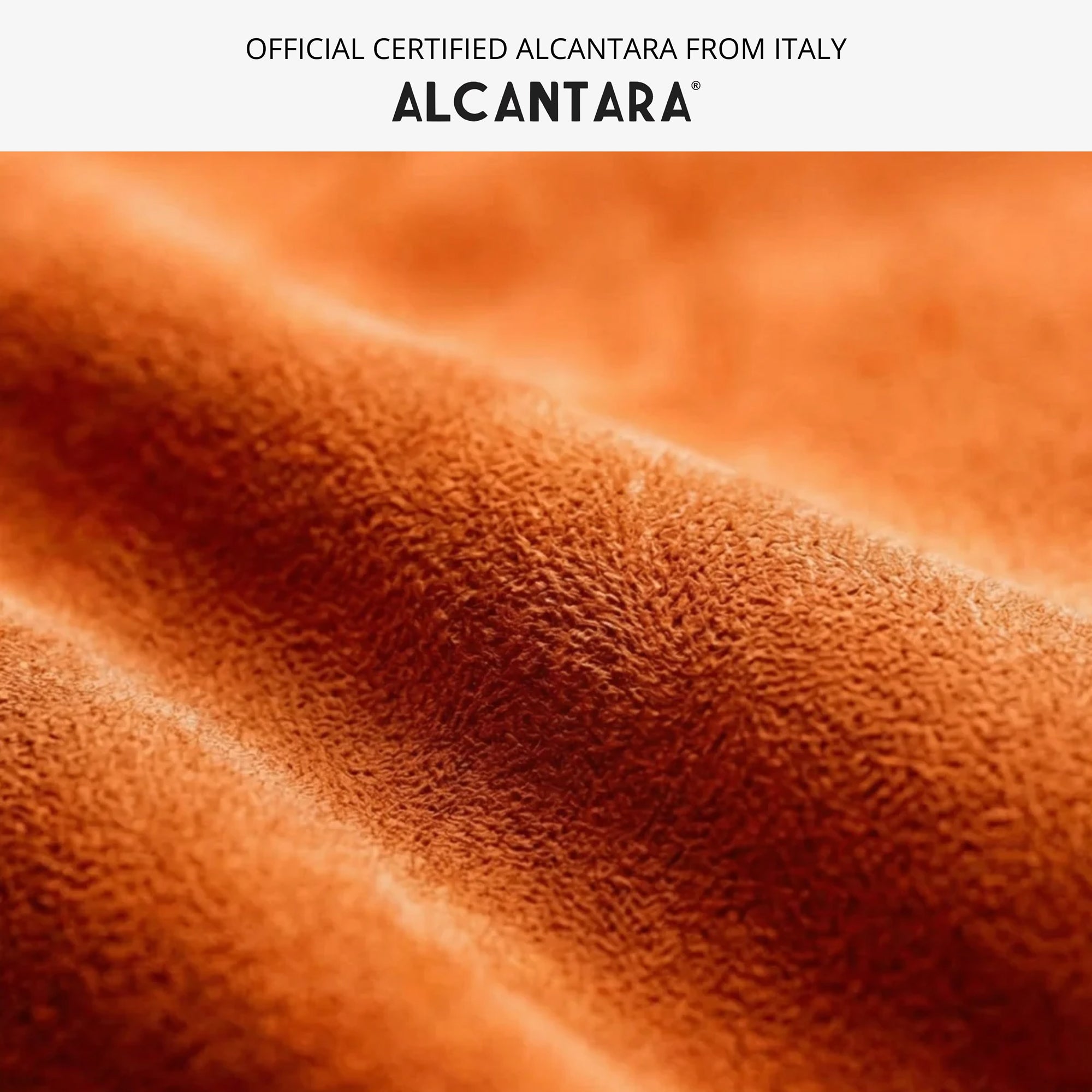iPhone Alcantara Case - Orange - Alcanside