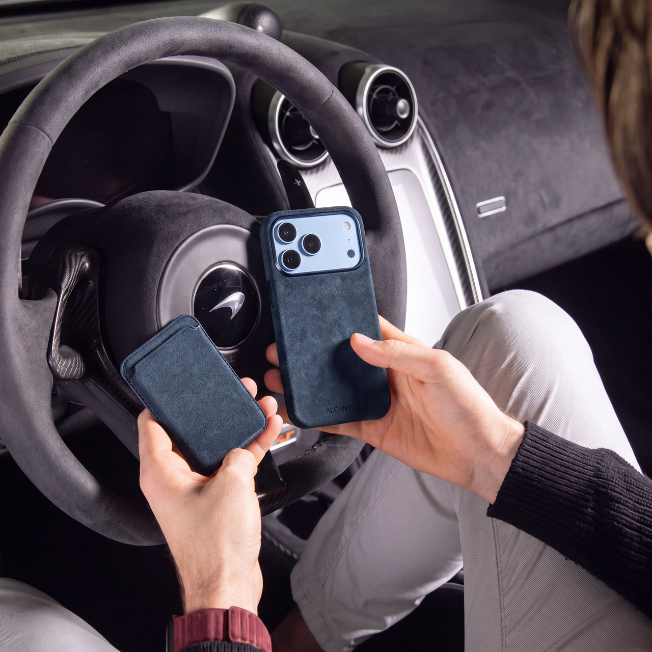 The supercar material, in your hand.