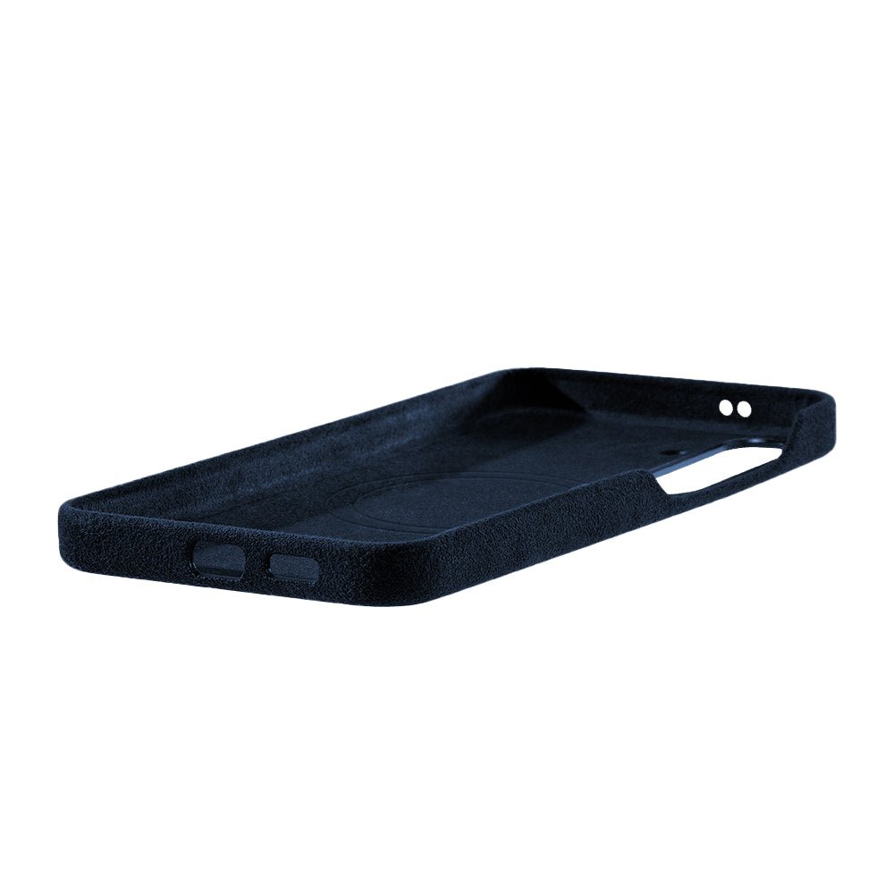 Samsung Galaxy S24 - Alcantara Case - Navy Blue - Alcanside