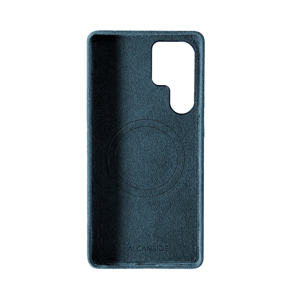 Samsung Galaxy S24 Ultra - Alcantara Case - Ocean Blue - Alcanside