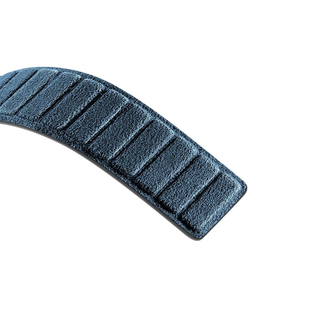Alcantara Apple Watch Armband – Meerblau – 38/40/41 mm