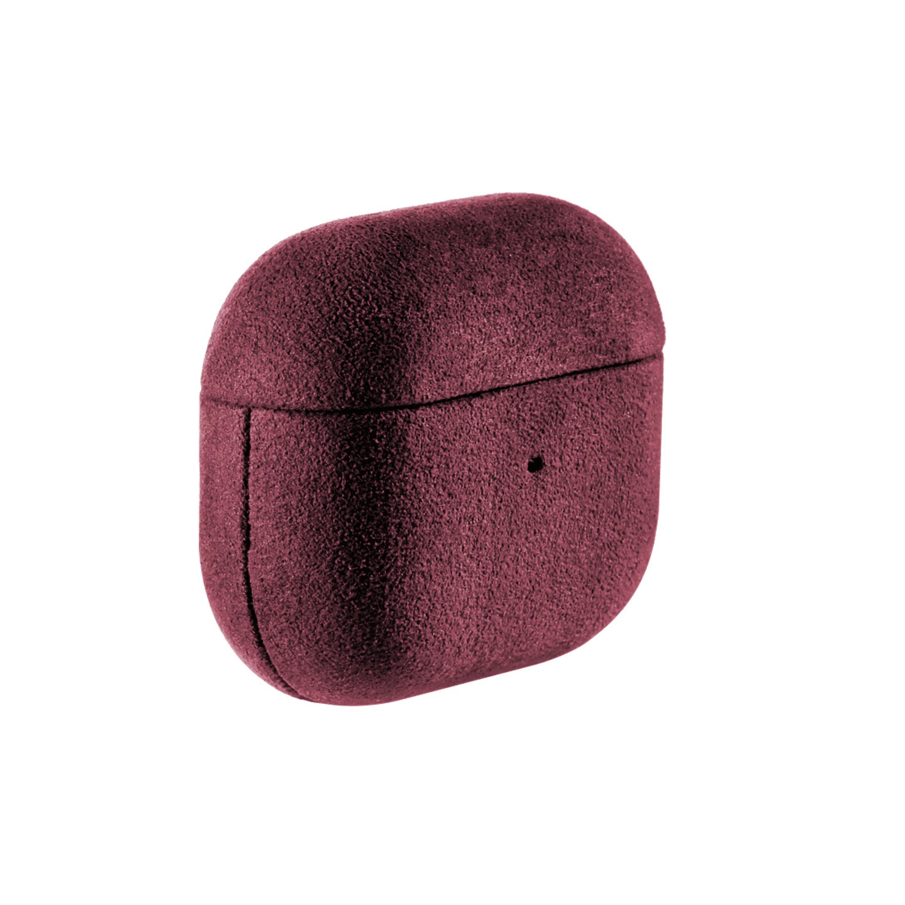 AirPods (3rd generation) Alcantara Case - Wine Red