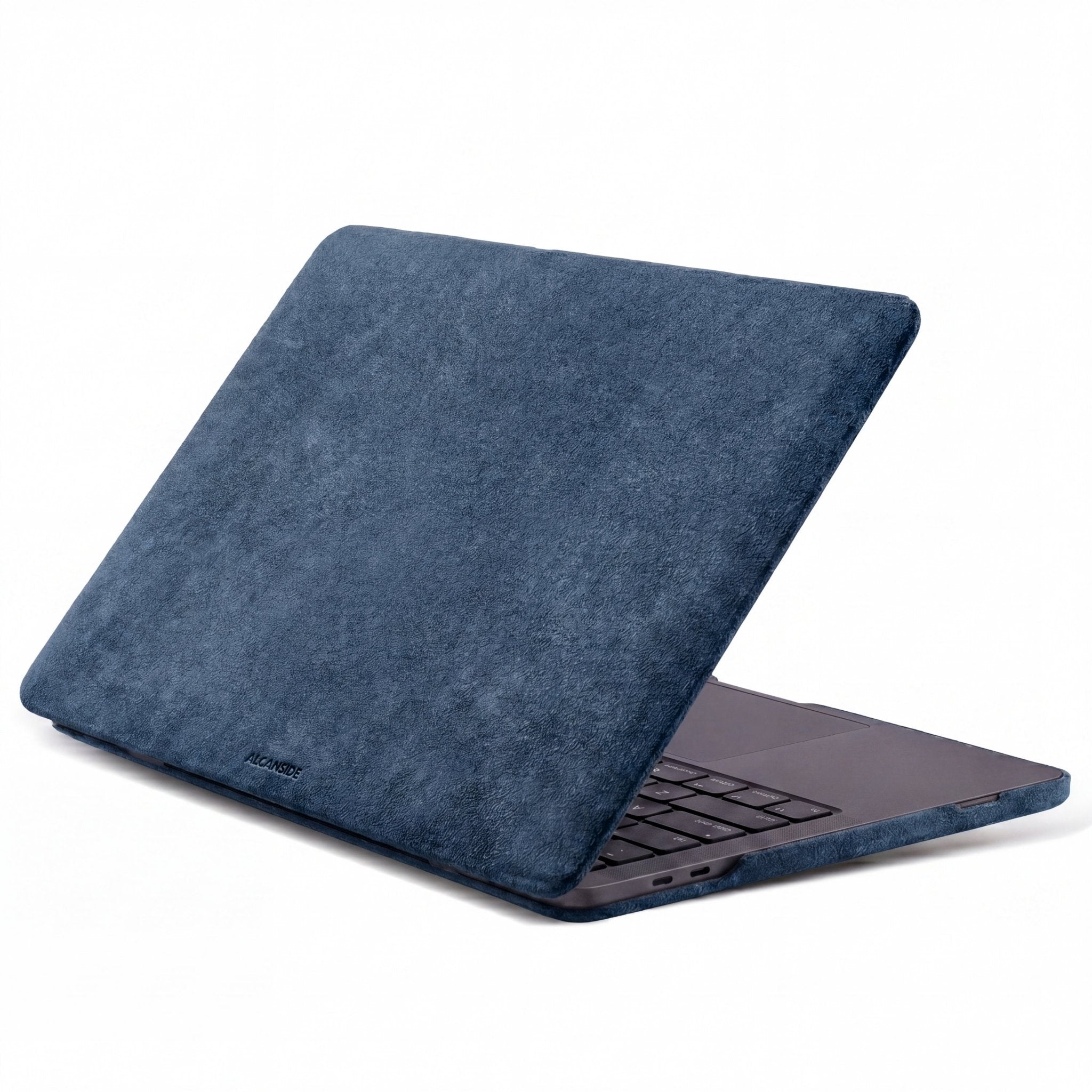 Alcantara MacBook Air Cover - For 13.6 inch (2022 M2 - 2025 M4) - Ocean Blue - Alcanside