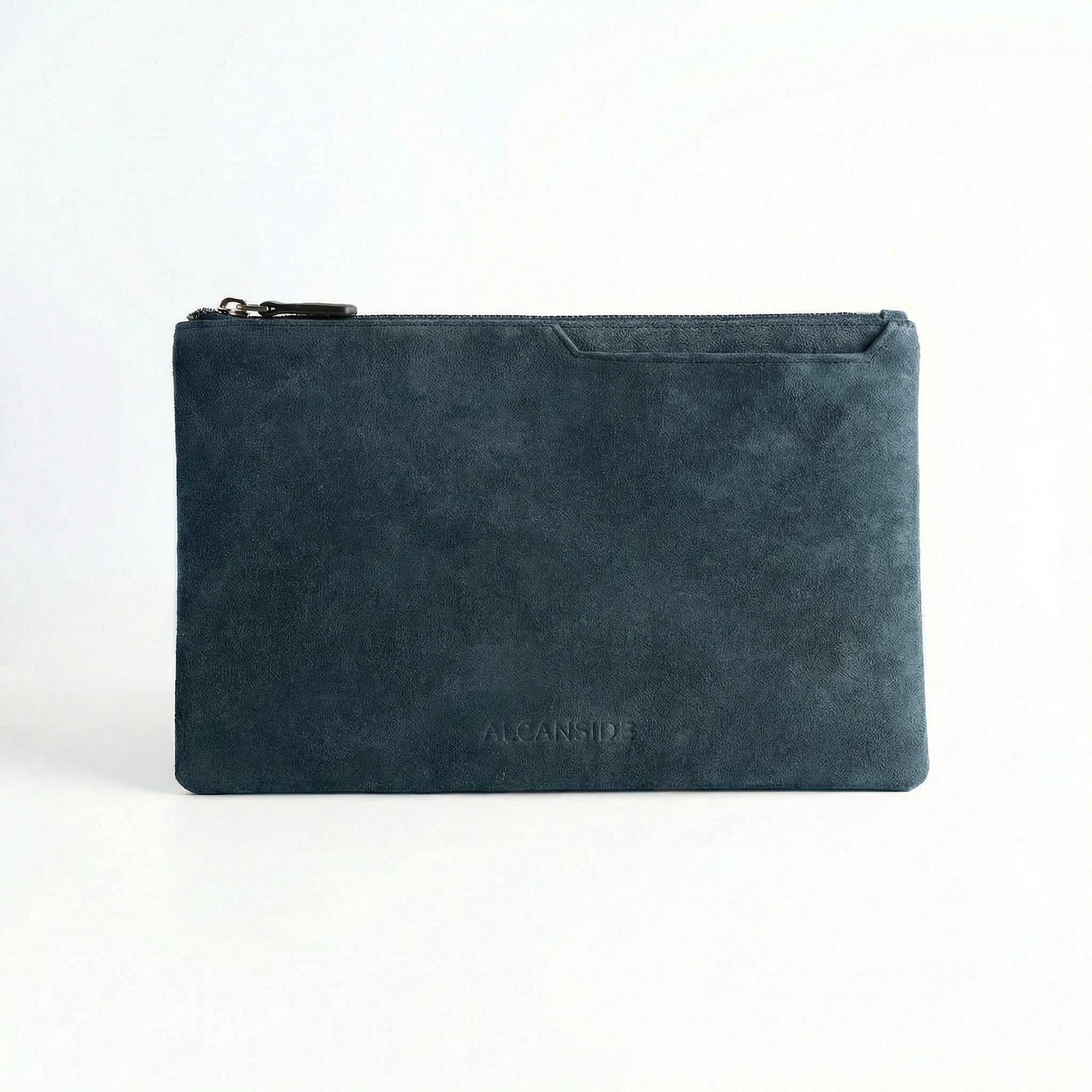 Alcantara Pouch - Navy Blue - Alcanside