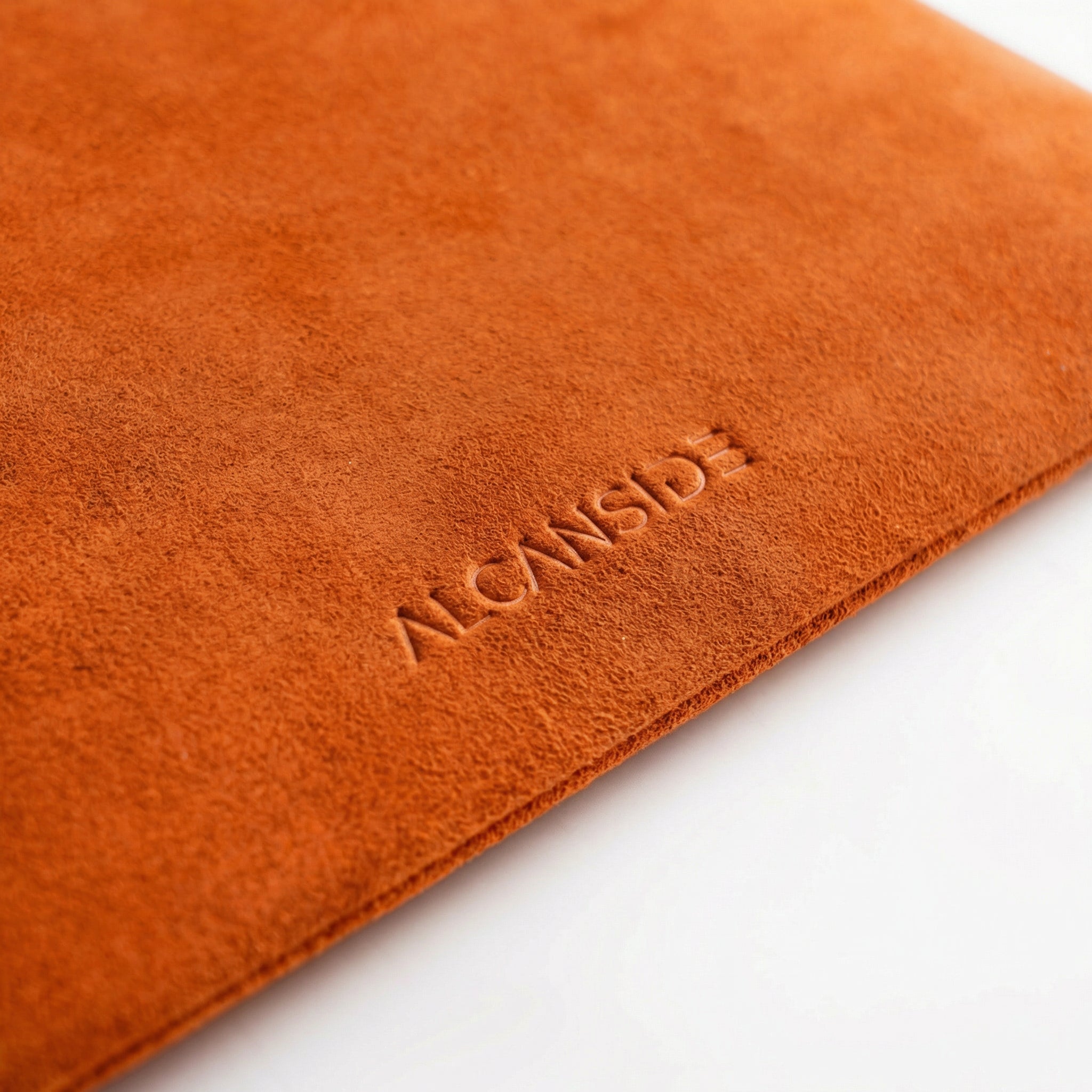 Alcantara Pouch - Orange - Alcanside