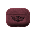 Donkervoort - AirPods Pro (2nd Generation) Alcantara Case - Wine Red