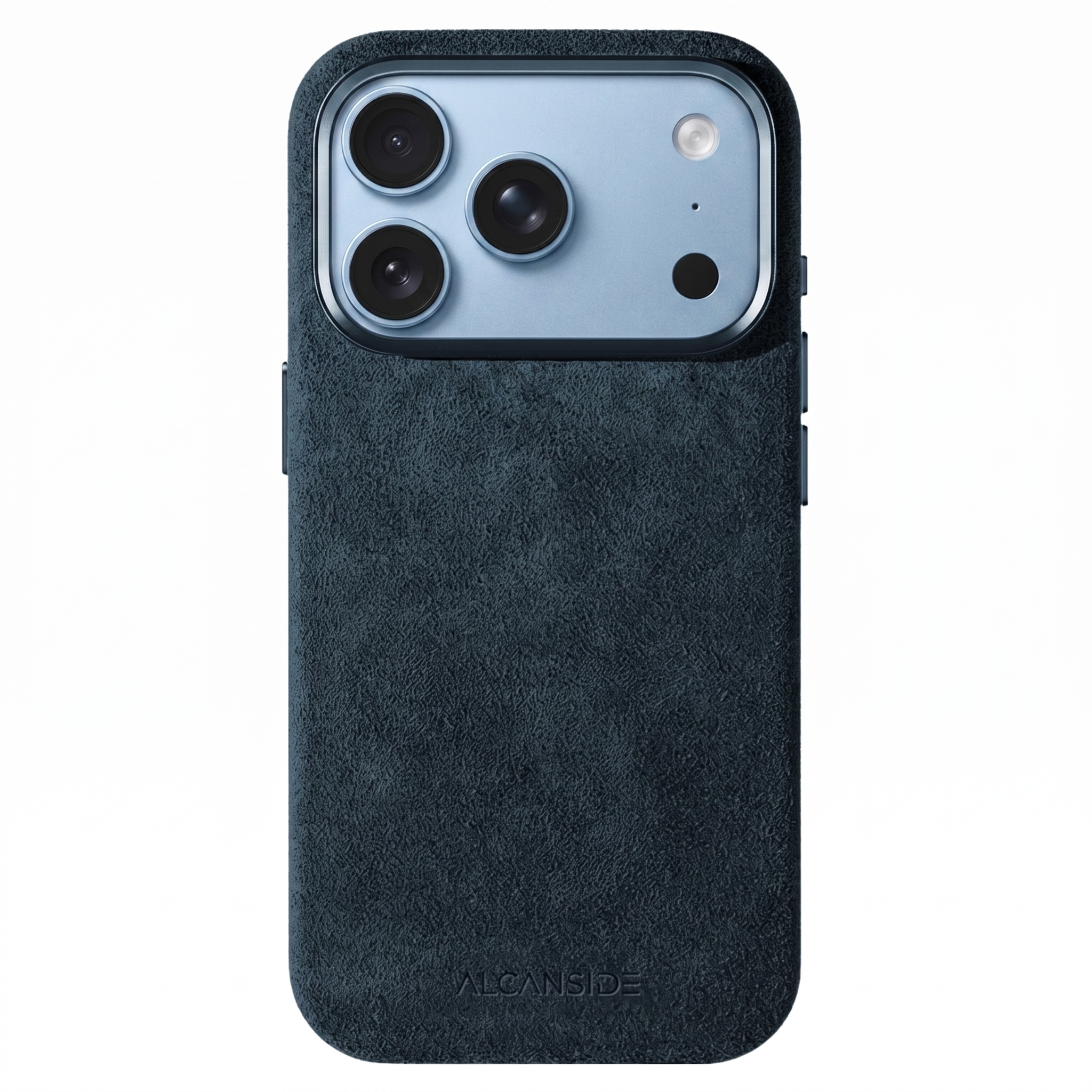 iPhone 18 Pro - Alcantara Case - Navy Blue