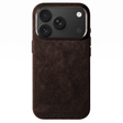iPhone 18 Pro - Alcantara Case - Chocolate Brown