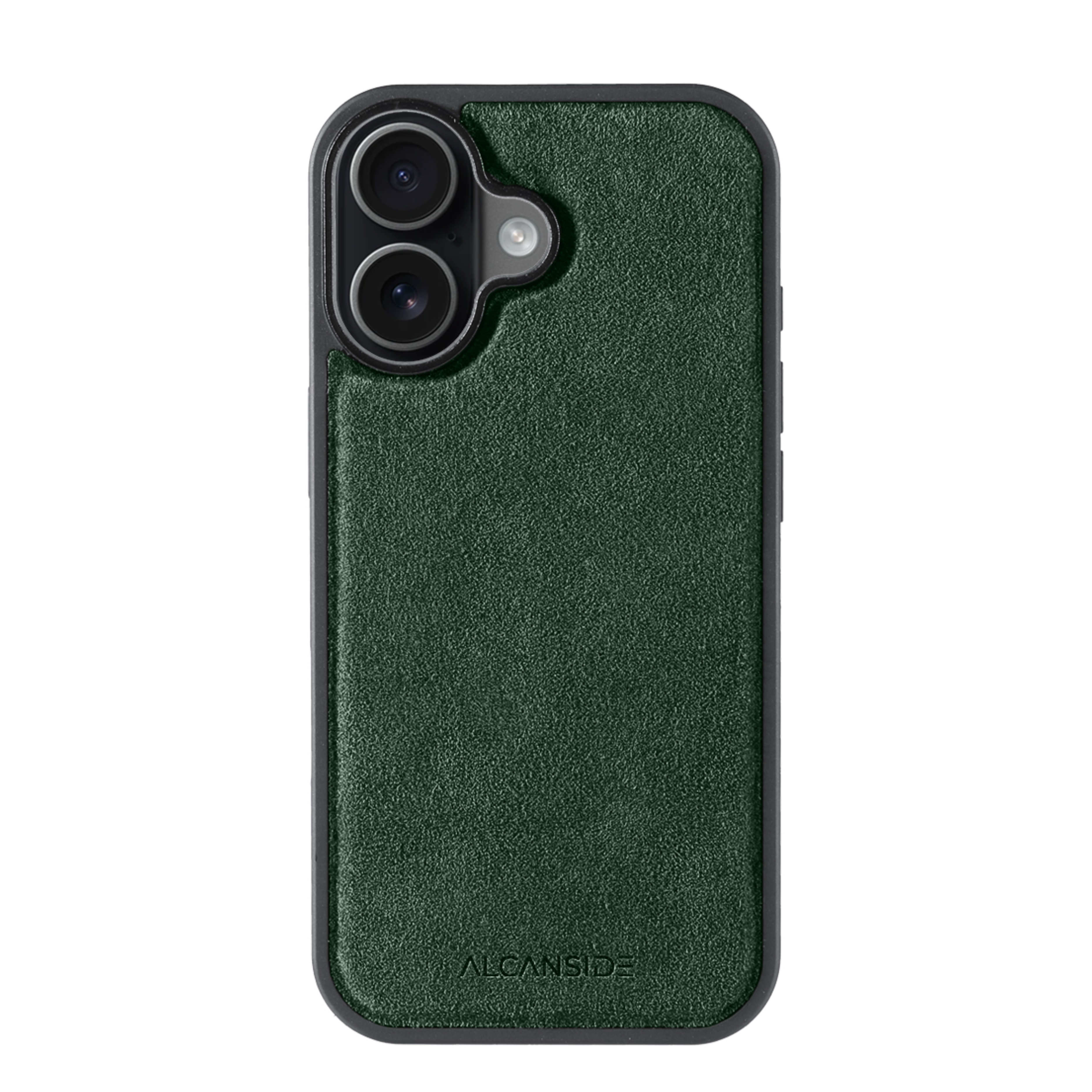 iPhone 17 - Alcantara Back Cover - Midnight Green