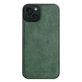 iPhone 14 - Alcantara Back Cover - Midnight Green