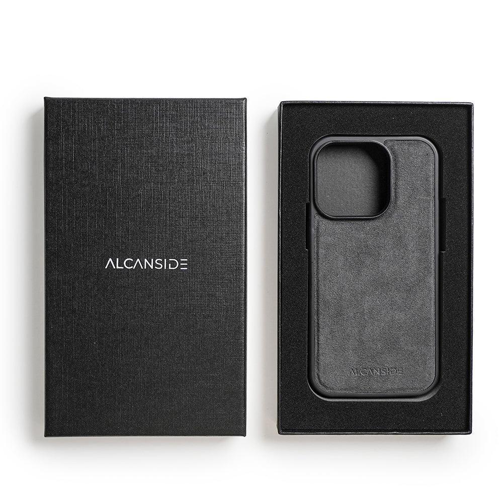 iPhone 14 Pro Max - Alcantara Back Cover - Space Grey - Alcanside