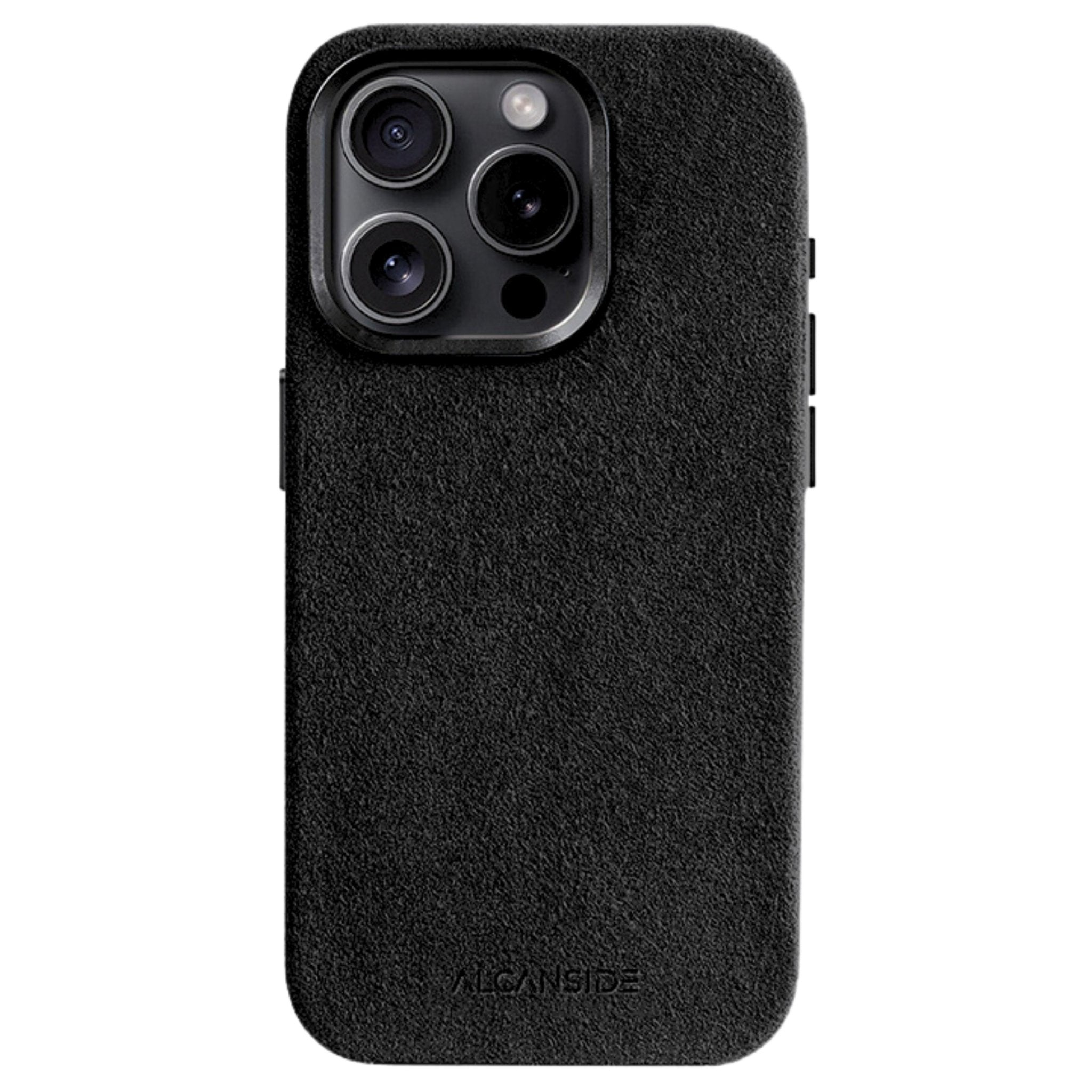 iPhone 15 Pro Max - Alcantara Case - Deep Black - Alcanside