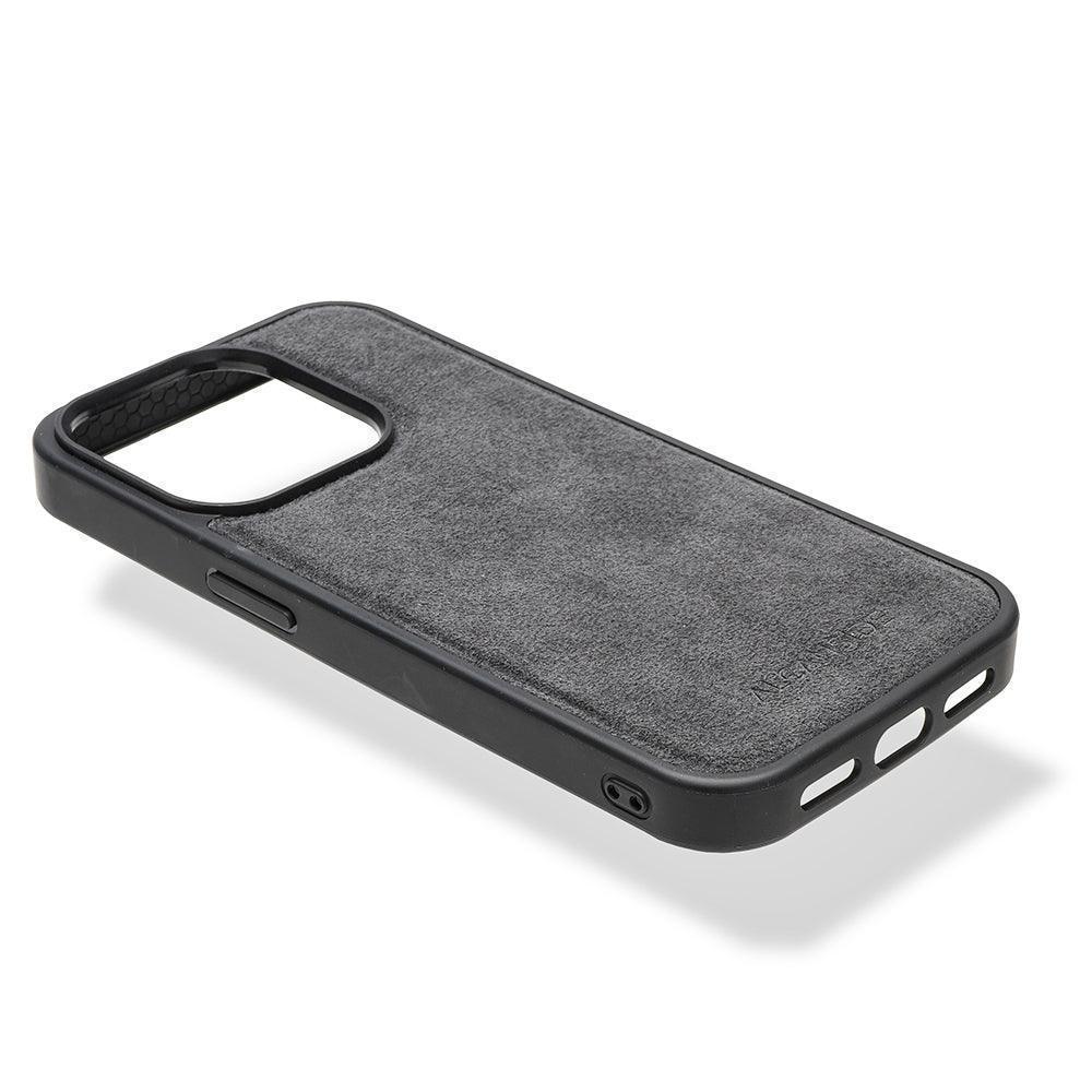 iPhone 16 Plus - Alcantara Back Cover - Space Grey - Alcanside
