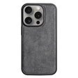 iPhone 16 Pro Max - Alcantara Back Cover - Nardo Gray - Alcanside