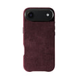 iPhone 17 Air - Alcantara Case - Wine Red - Alcanside