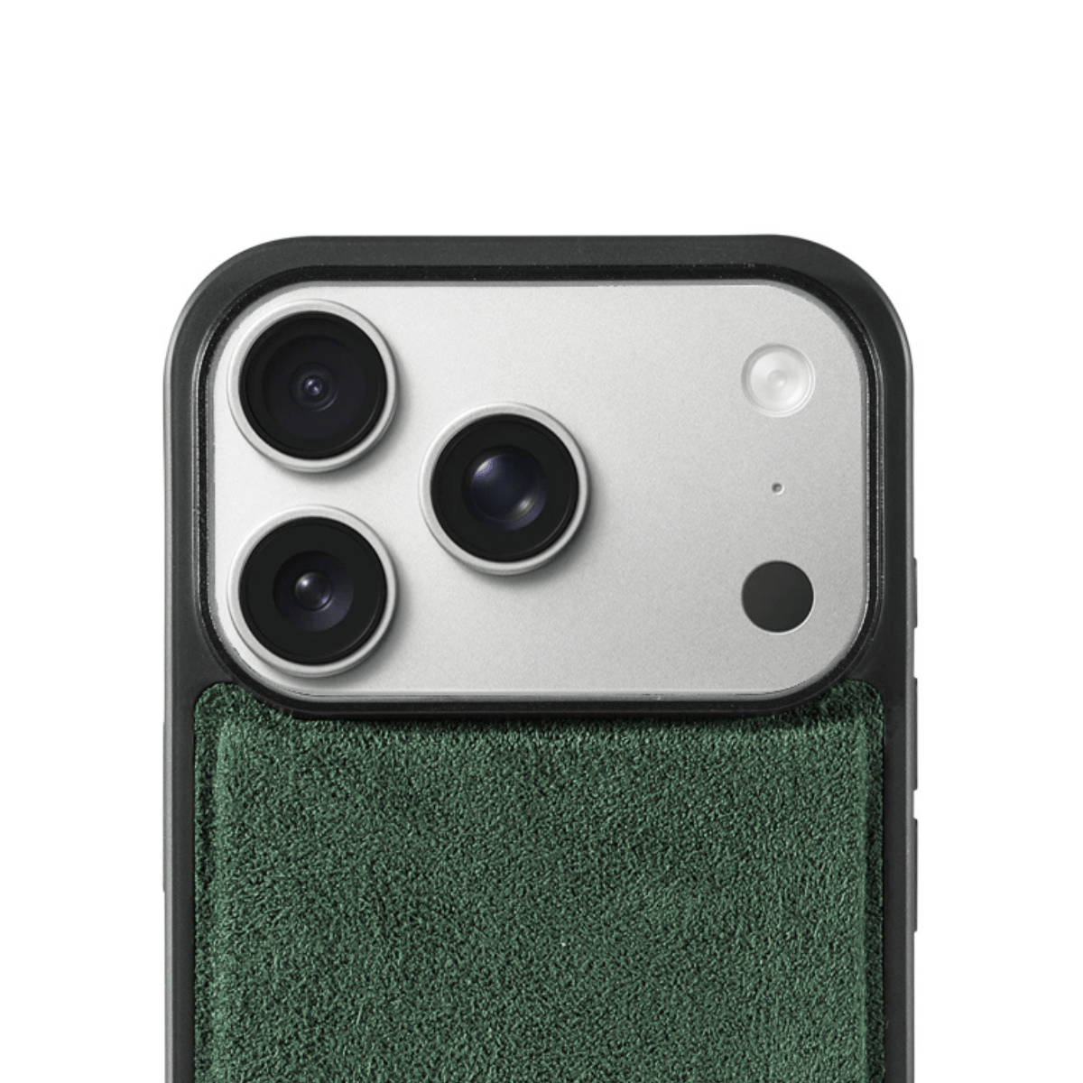 iPhone 17 Pro Max - Alcantara Back Cover - Midnight Green - Alcanside