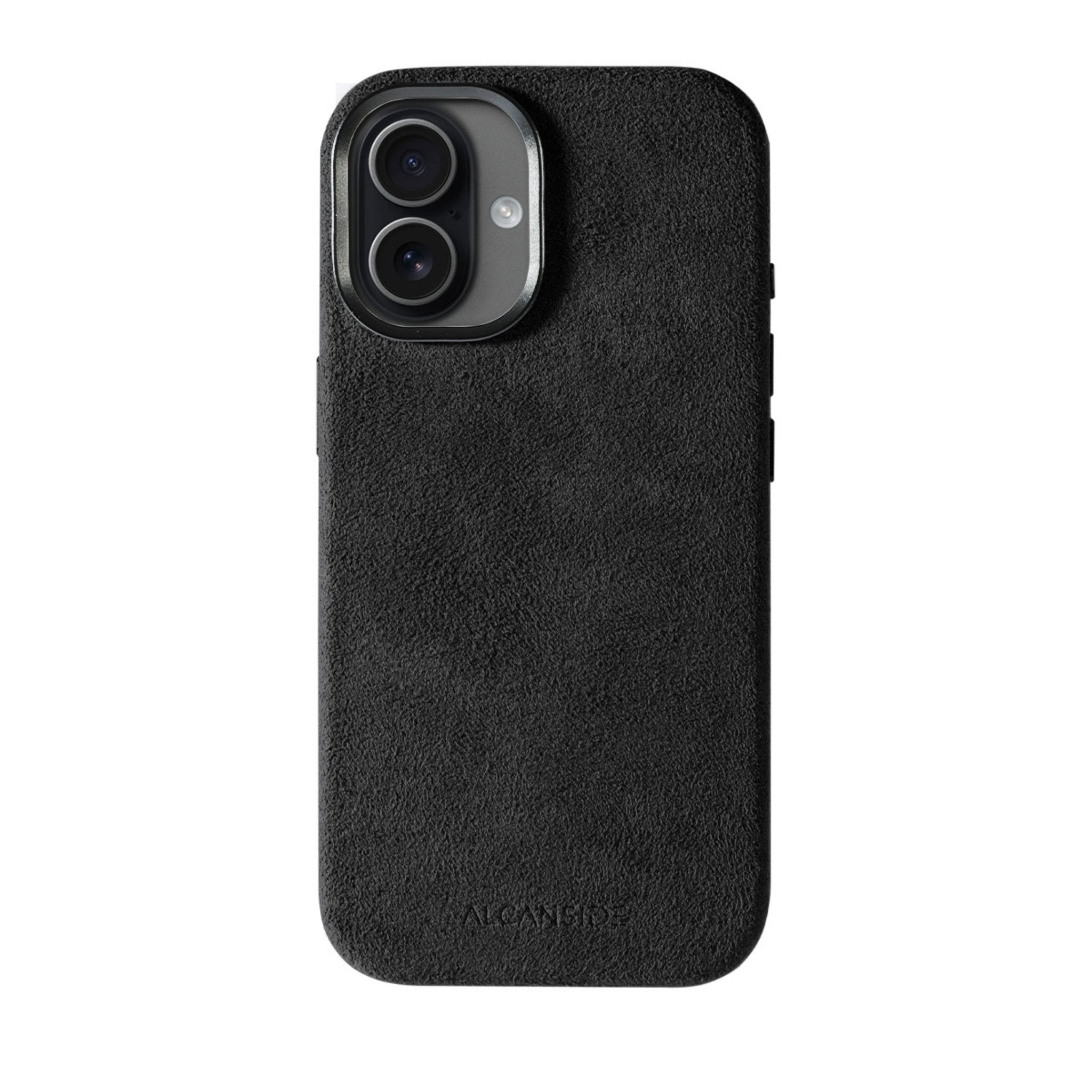 iPhone Alcantara Case - Deep Black - Alcanside