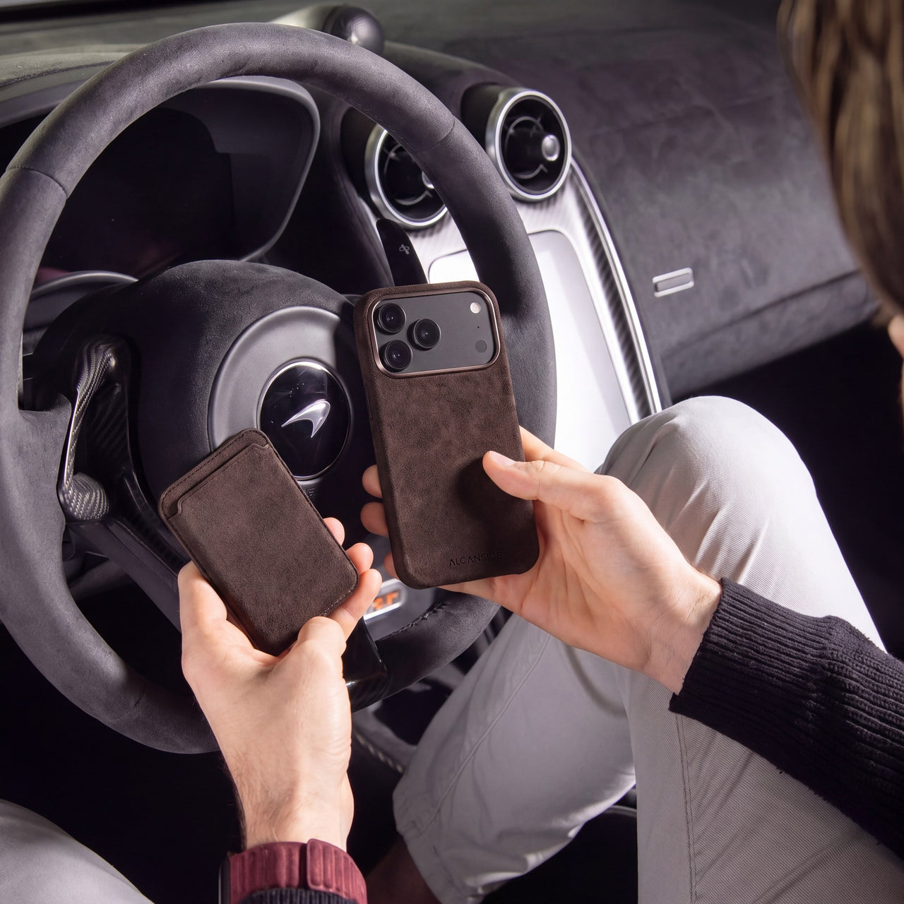 The supercar material, in your hand.