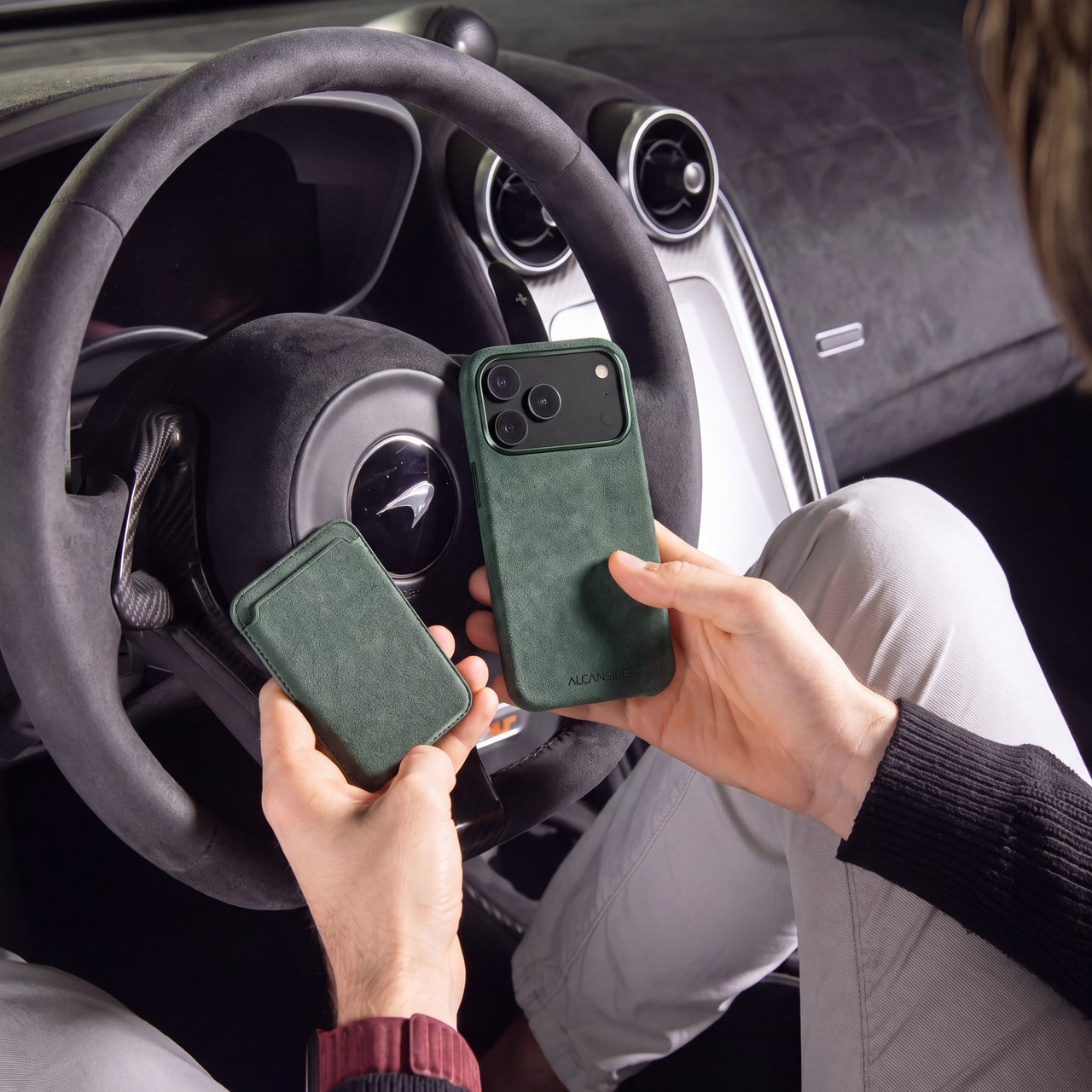 The supercar material, in your hand.