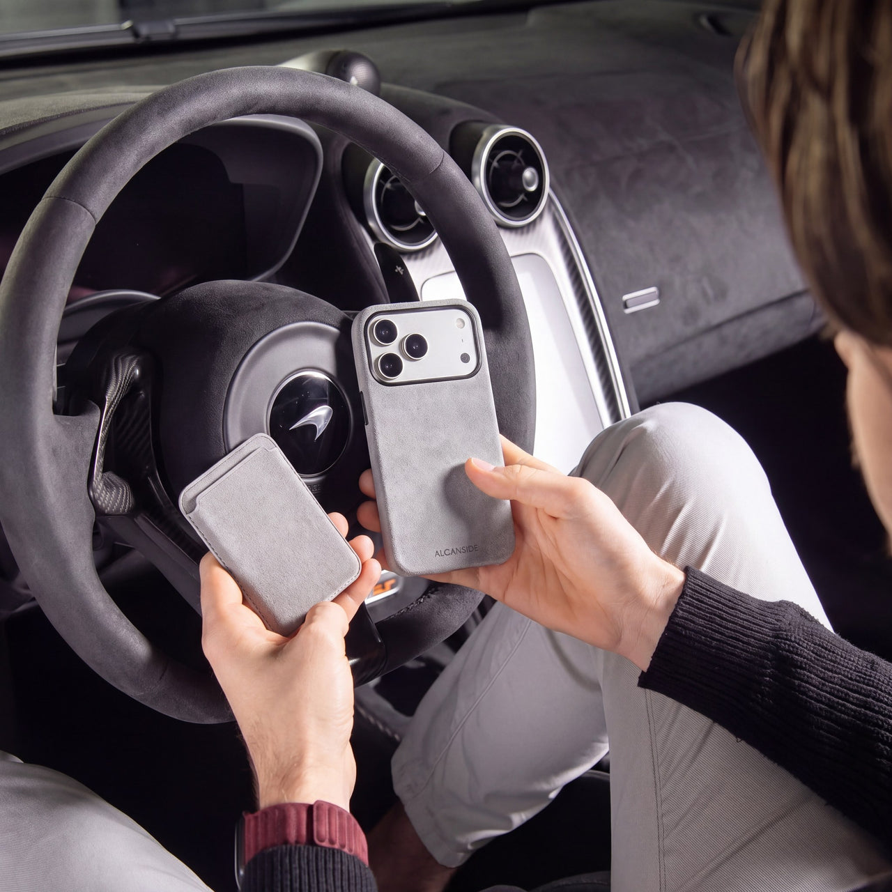 The supercar material, in your hand.
