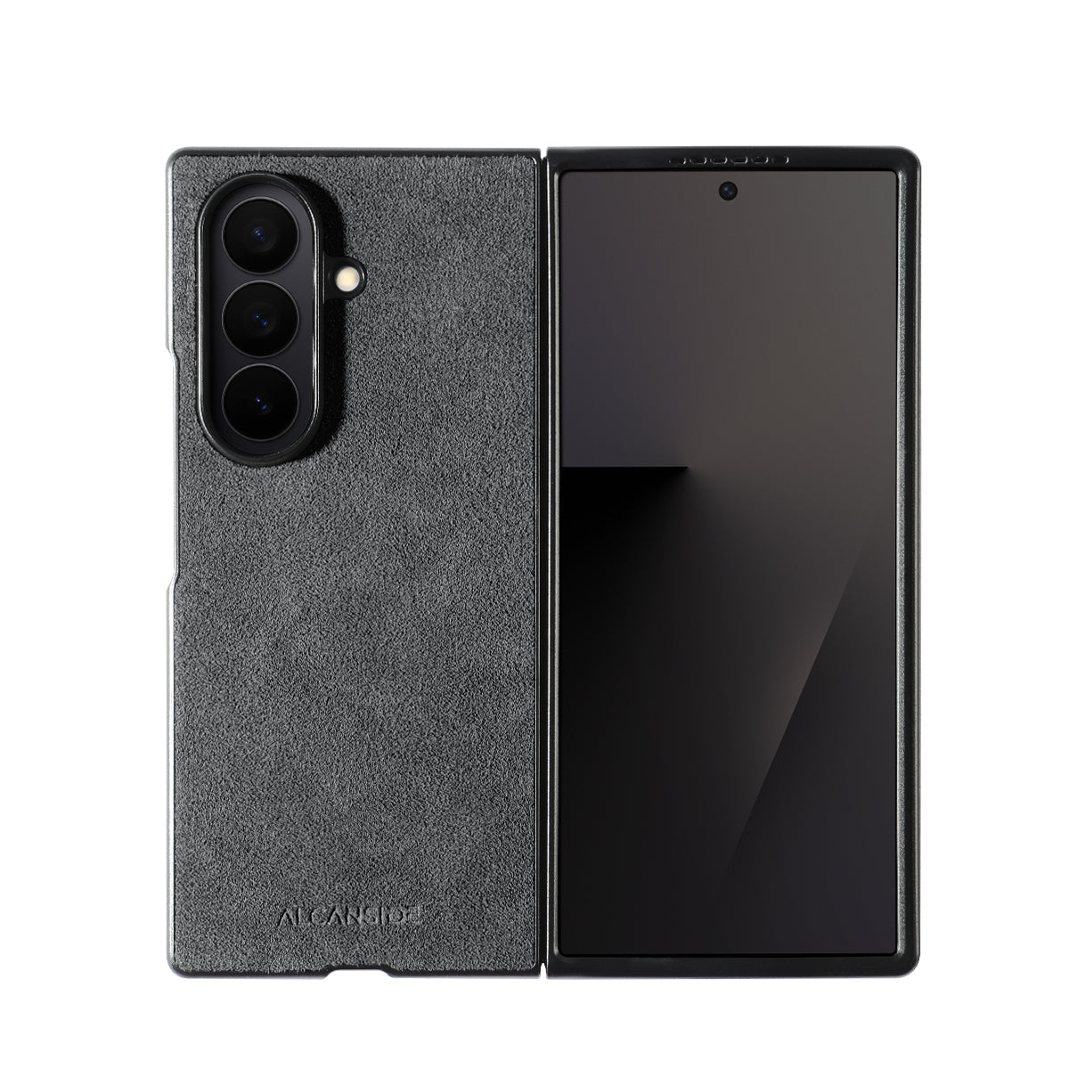 Samsung Galaxy Z Fold 7 - Alcantara Case - Space Grey - Alcanside