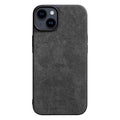 iPhone 14 Plus - Alcantara Back Cover - Space Grey
